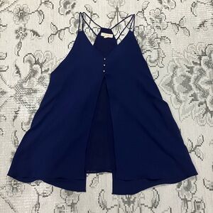 Chic Navy Blue Women's Camisole
